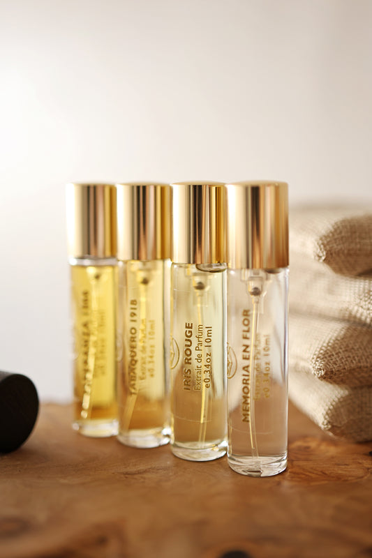 Terra Mater Discovery Set /4 frascos de viaje/4 travel bottles (4 x 0.34oz/10ml)